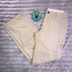 Patagonia Pants Womens Sz 4‎ 'Away From Home' Hiking Outdoor Utility Cargo Khaki
